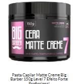 Pasta Capilar Matte Creme 150g Level 7